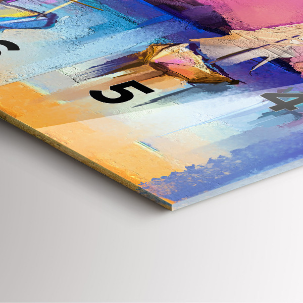 Štvorcové hodiny Prímorská krajina