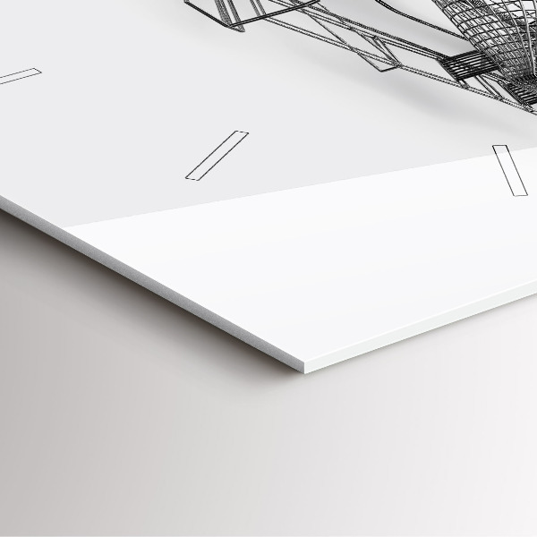 Štvorcové hodiny Dizajn auta F1