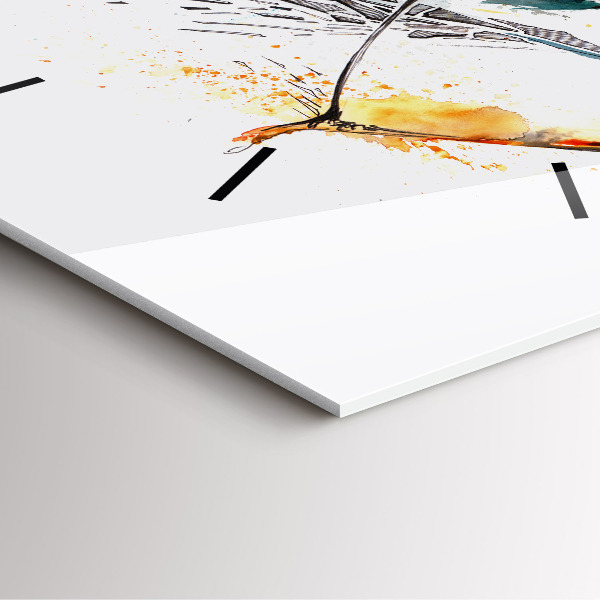 Štvorcové hodiny Bojovník počas lovu