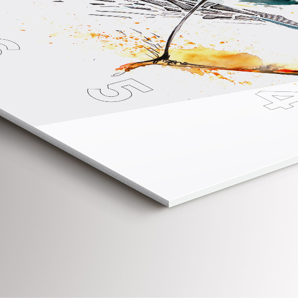 Štvorcové hodiny Bojovník počas lovu