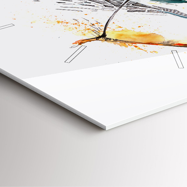 Štvorcové hodiny Bojovník počas lovu