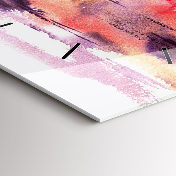 Štvorcové hodiny Tropická Krajina