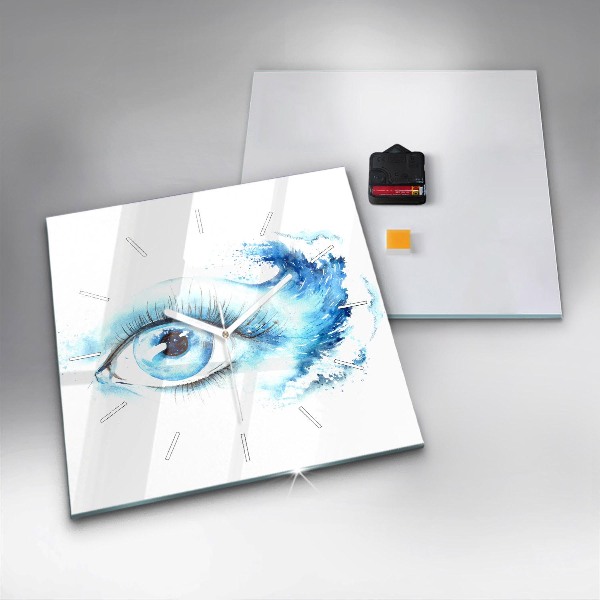 Štvorcové hodiny Morské oko