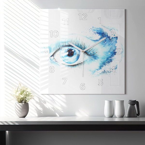 Štvorcové hodiny Morské oko