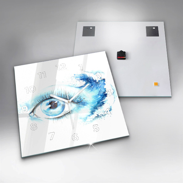 Štvorcové hodiny Morské oko