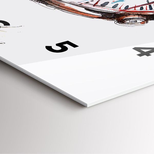 Štvorcové hodiny Švajčiarske hodinky