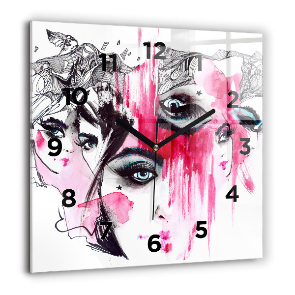 Štvorcové hodiny Mnoho tvárí abstrakcie