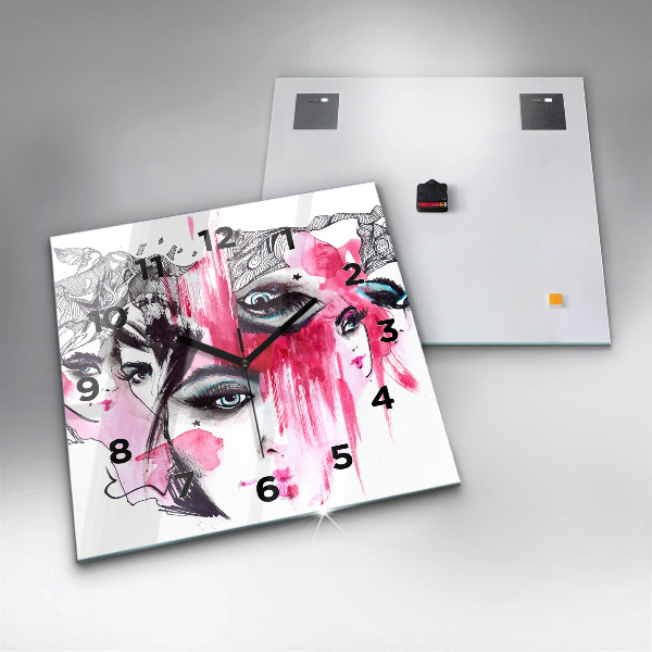 Štvorcové hodiny Mnoho tvárí abstrakcie