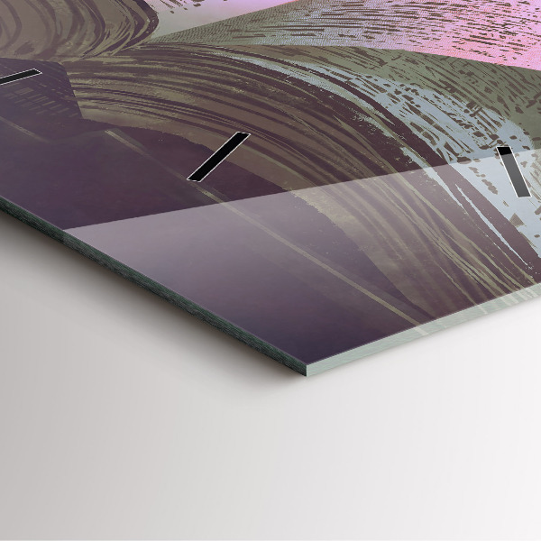 Štvorcové hodiny Abstraktná kniha