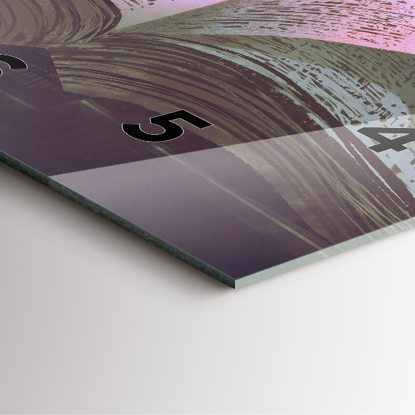 Štvorcové hodiny Abstraktná kniha