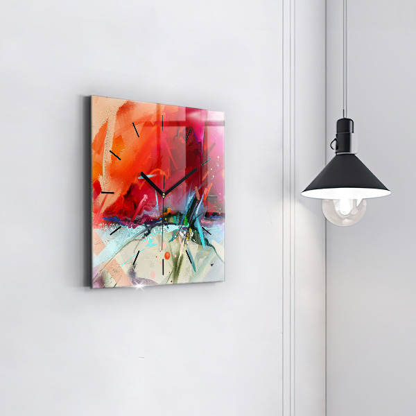 Štvorcové hodiny Riadky korenia