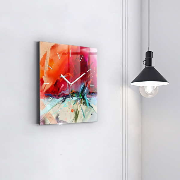 Štvorcové hodiny Riadky korenia