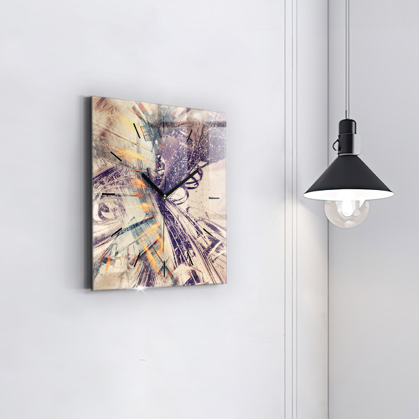 Štvorcové hodiny Abstraktný mechanizmus