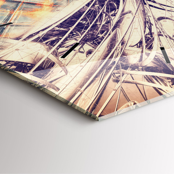 Štvorcové hodiny Abstraktný mechanizmus