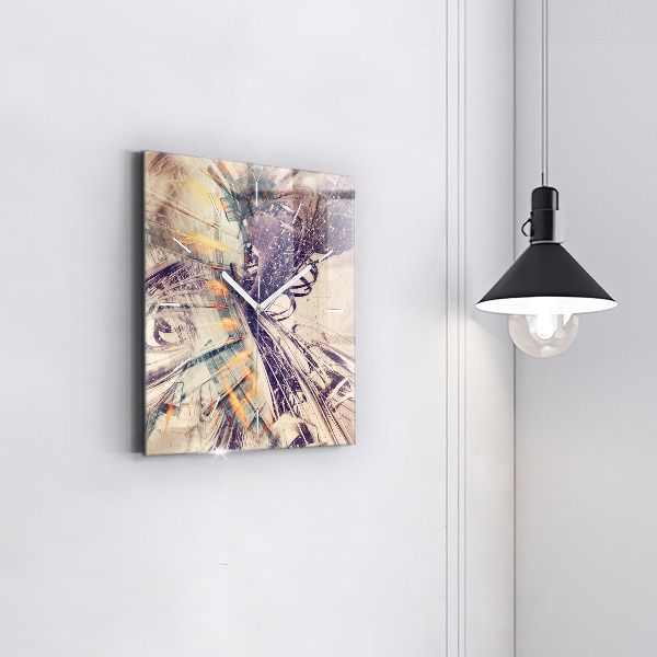 Štvorcové hodiny Abstraktný mechanizmus