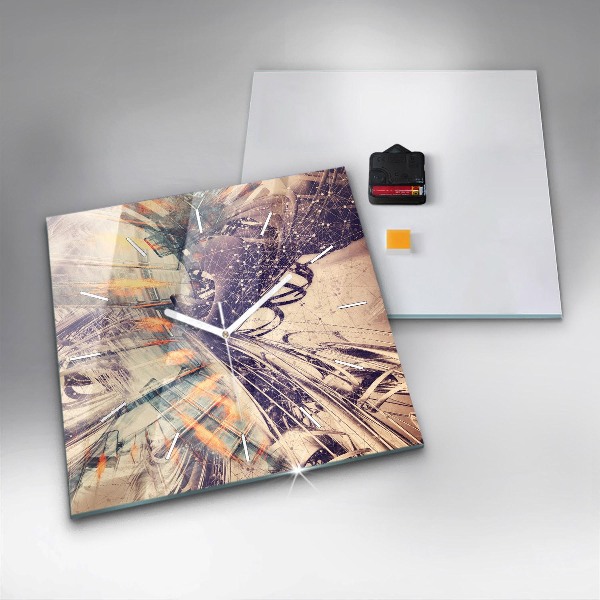 Štvorcové hodiny Abstraktný mechanizmus