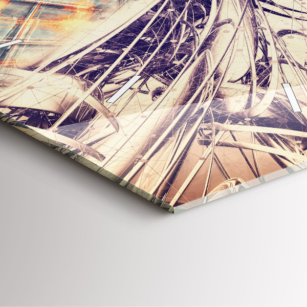 Štvorcové hodiny Abstraktný mechanizmus