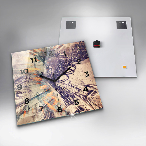 Štvorcové hodiny Abstraktný mechanizmus