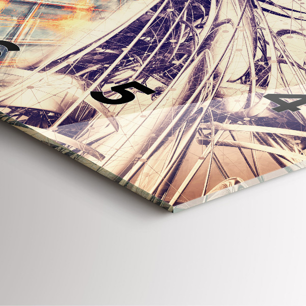 Štvorcové hodiny Abstraktný mechanizmus