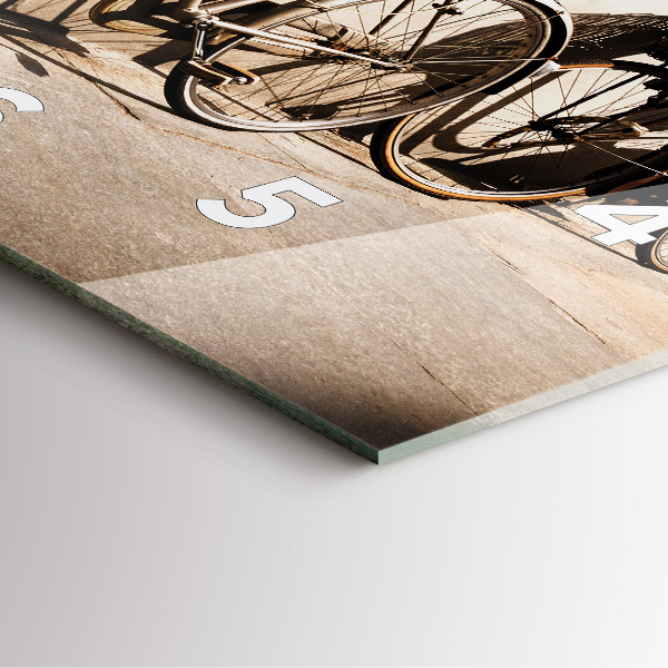 Štvorcové hodiny Taliansky bicykel