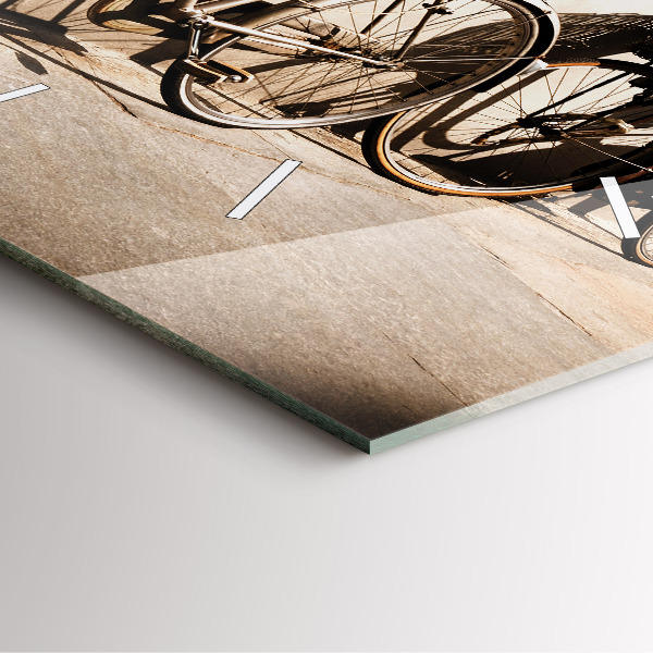 Štvorcové hodiny Taliansky bicykel