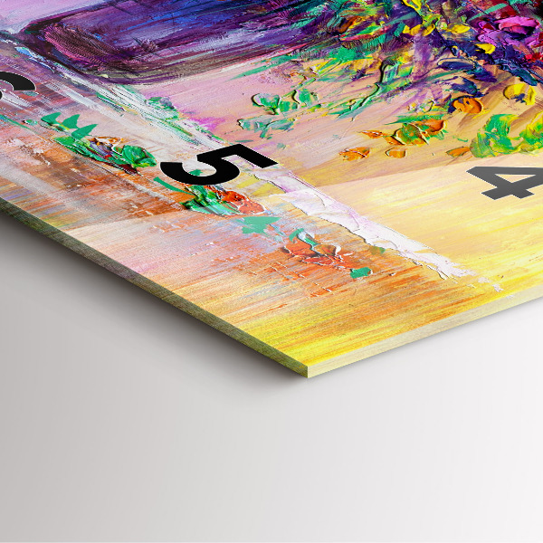 Štvorcové hodiny Kvety vo váze