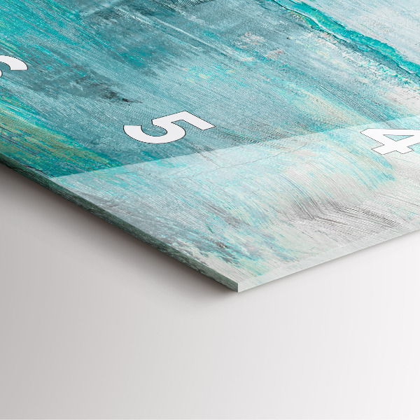 Štvorcové hodiny Olejová textúra abstrakcia