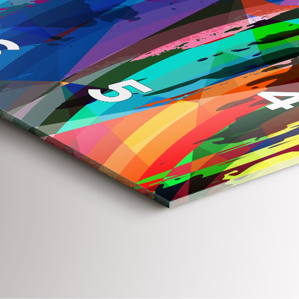 Štvorcové hodiny abstraktné pozadie