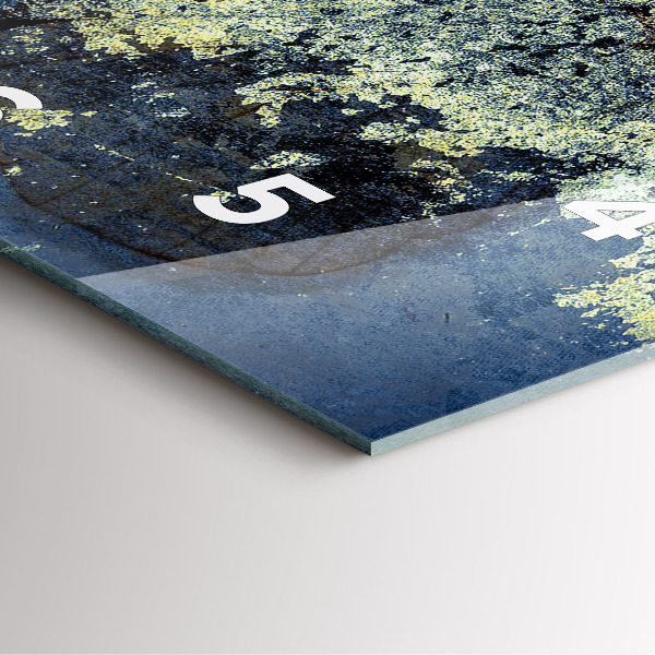 Štvorcové hodiny Motýľový vintage štýl