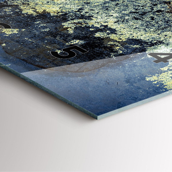 Štvorcové hodiny Motýľový vintage štýl