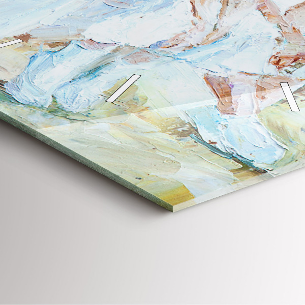 Štvorcové hodiny Mladé baletky