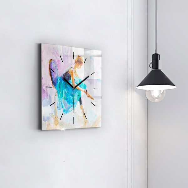 Štvorcové hodiny Príprava baletky