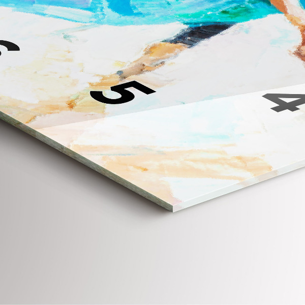 Štvorcové hodiny Príprava baletky