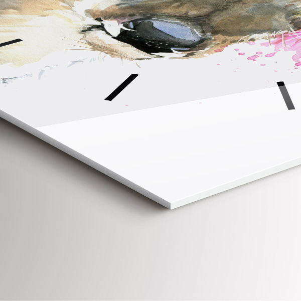 Štvorcové hodiny Jeleň lesný