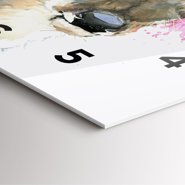 Štvorcové hodiny Jeleň lesný