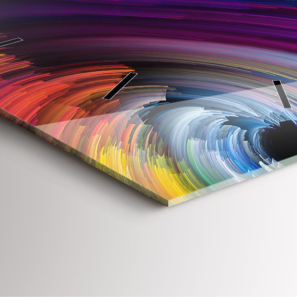 Štvorcové hodiny Predaj abstrakcie