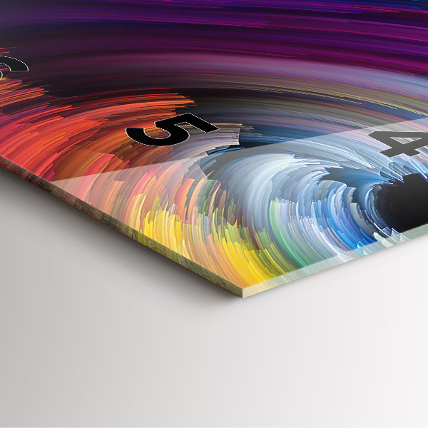 Štvorcové hodiny Predaj abstrakcie