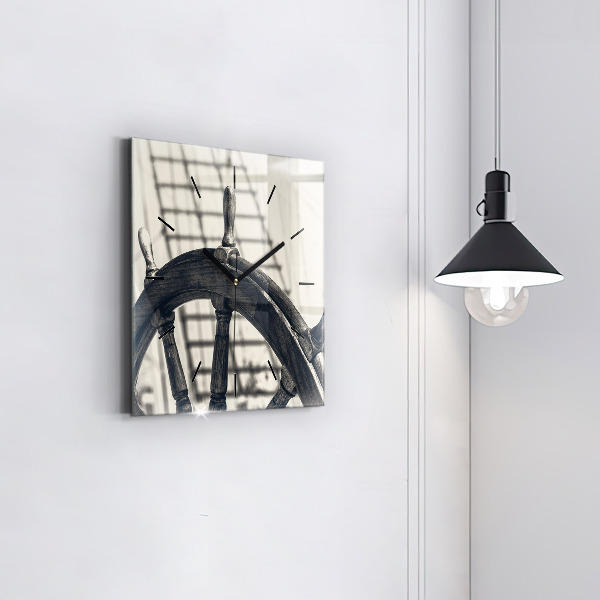 Štvorcové hodiny Staroveká loď