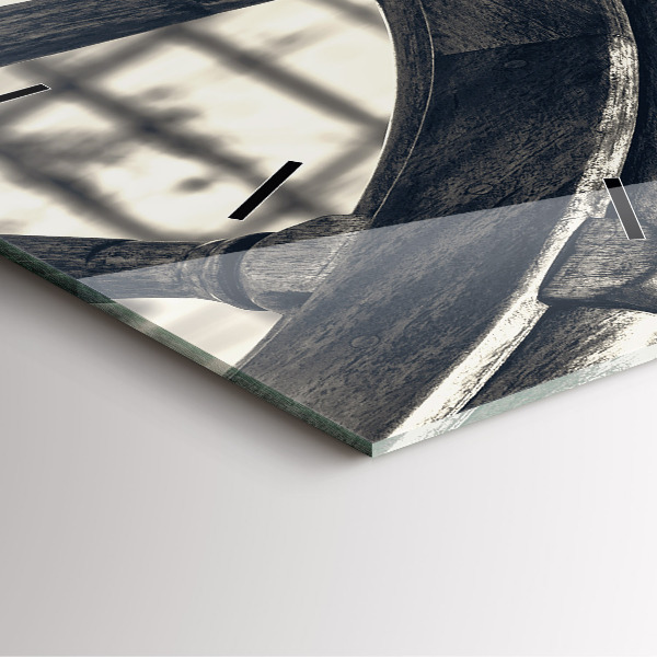 Štvorcové hodiny Staroveká loď