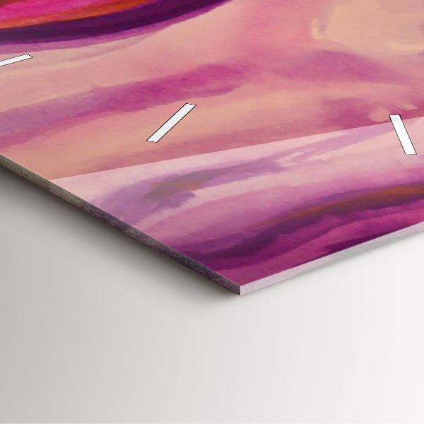 Štvorcové hodiny Maľovanie žien