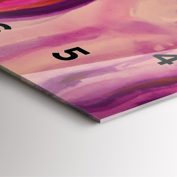 Štvorcové hodiny Maľovanie žien