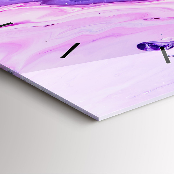 Štvorcové hodiny farebné pozadie