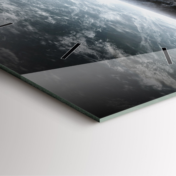 Štvorcové hodiny Vesmír a planéty