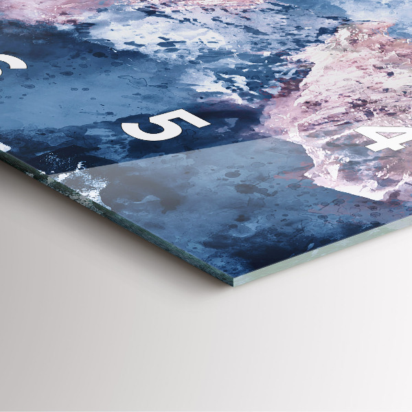 Štvorcové hodiny Abstraktné pohoria