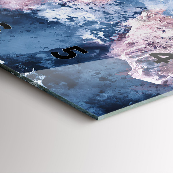 Štvorcové hodiny Abstraktné pohoria