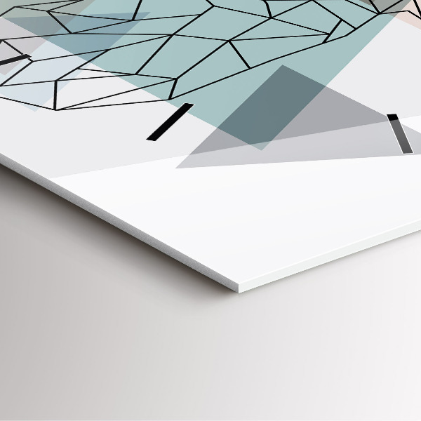 Štvorcové hodiny Sob v škandinávskom štýle