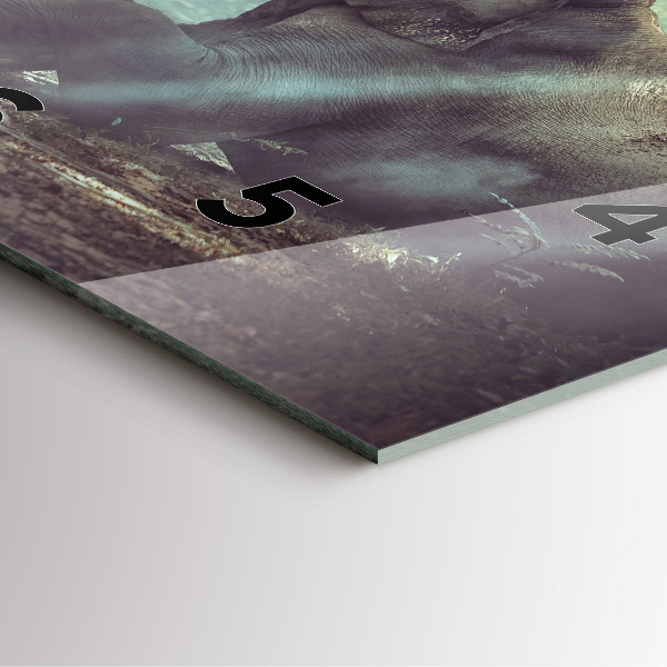 Štvorcové hodiny Chlapec číta knihu