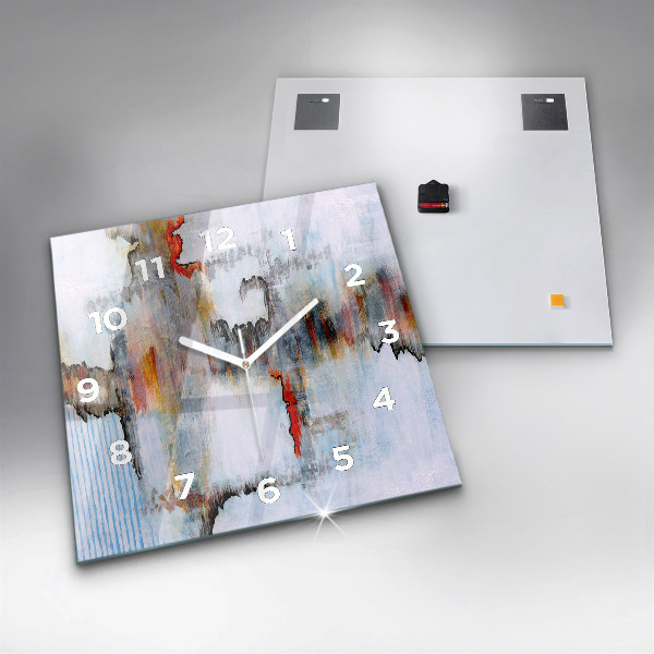 Štvorcové hodiny Abstrakcia