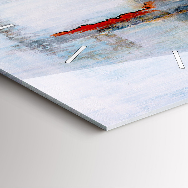 Štvorcové hodiny Abstrakcia