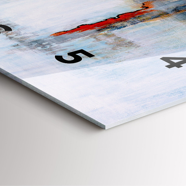 Štvorcové hodiny Abstrakcia